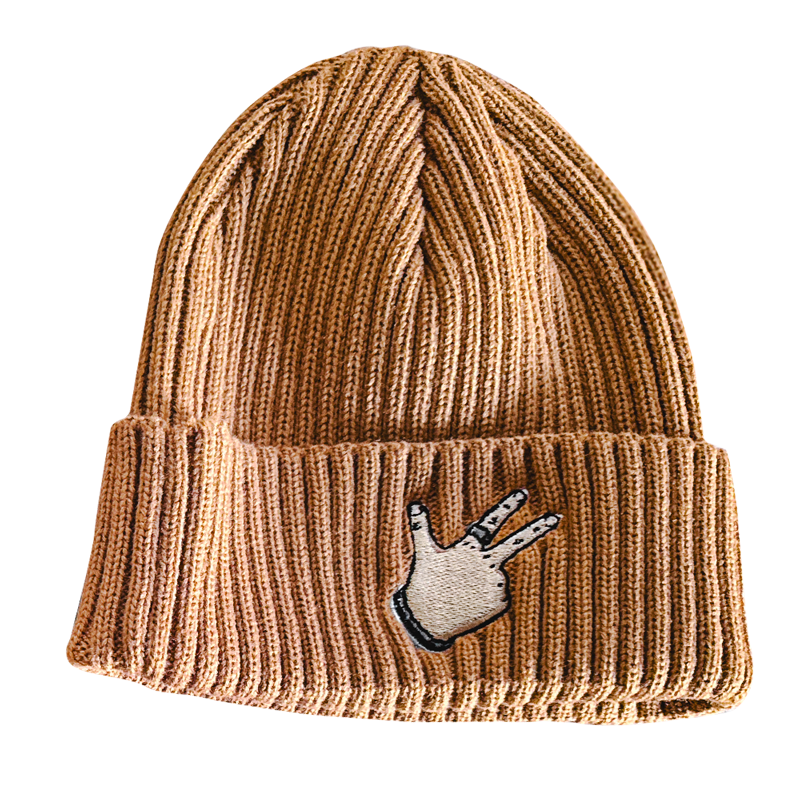 Jalen Brunson "Celly" Beanie - Tan