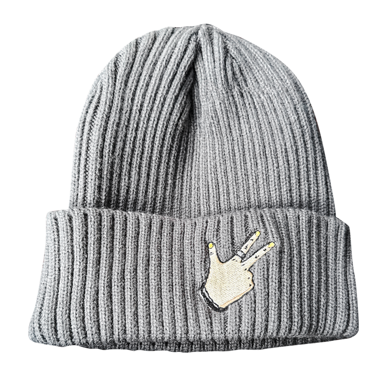 Jalen Brunson "Celly" Beanie - Grey