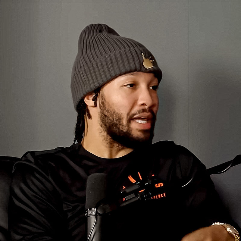 Jalen Brunson "Celly" Beanie - Tan