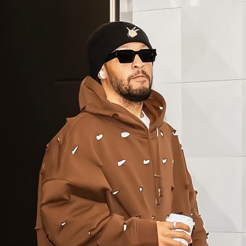 Jalen Brunson "Celly" Beanie - Grey