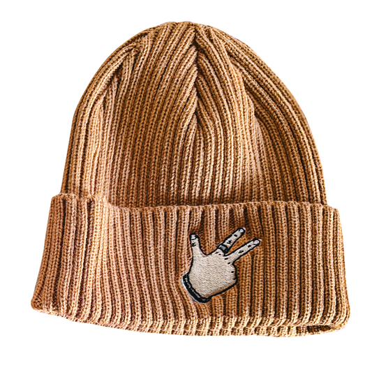 Jalen Brunson "Celly" Beanie - Tan